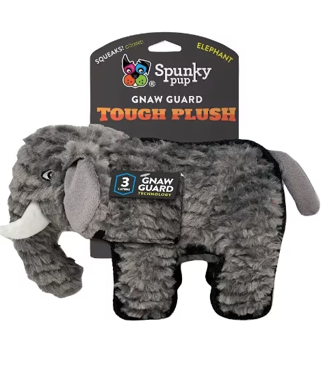 Spunky Pup Elephant Plush