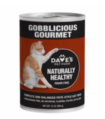 Daves Pet Food Cat Gobbleicious Dinner 12oz