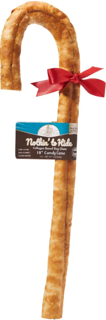 Nothin to Hide Collagen Candy Cane 18" Beef