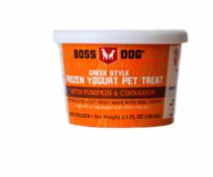 Boss Dog Yogurt Pumpkin/Cinnamon 3.5z