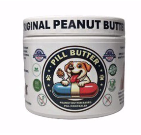 Pill Butter Dog Peanut Butter 4.2oz