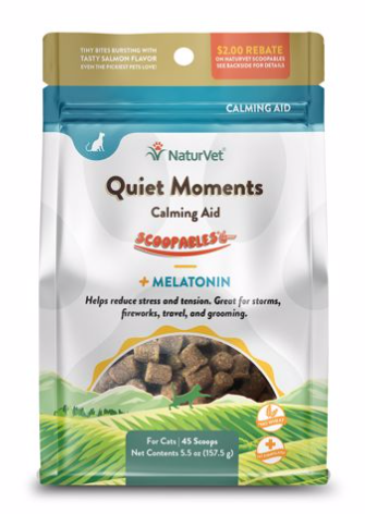 NaturVet Scoopable Quiet Moments Cat 5.5z