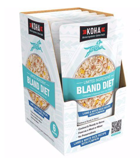 Koha Bland Diet Lamb & Rice 12.5oz