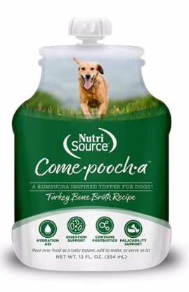 Nutri Source Turkey Broth Come-Pooch-A 12z