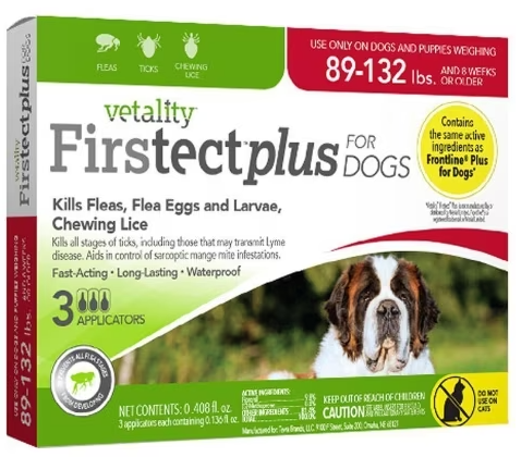 Firstect Plus Flea & Tick 89#-132#