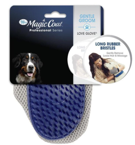 Four Paws Magic Coat Professional Series Love Glove Dog Grooming Mitt
