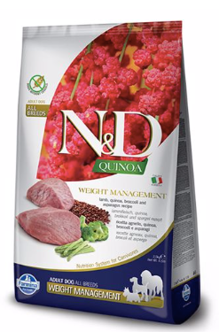 N&D Quinoa Weight Management Lamb 5.5#