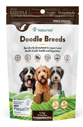 NaturVet Doodle Breeds Soft Chew 50ct