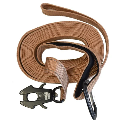 Boss Dog Leash .5" Tan x20'