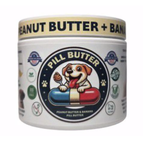 Pill Butter Dog Peanut Butter & Banana 4.2oz