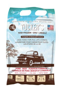 Tuckers Frozen Pork / Beef / Pumpkin 6#