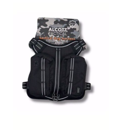Alcott Tactical Harness w/ Molle Pouches Back Small