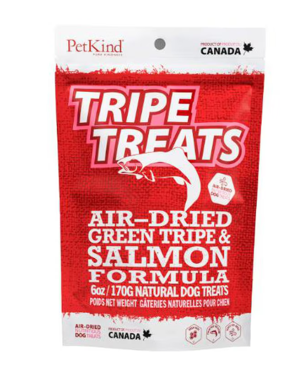 Petkind Tripe Dog Treats Salmon 6oz