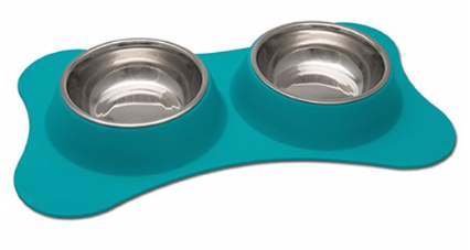 Loving Pets Robins Egg Bone Shaped Flex Diner SM