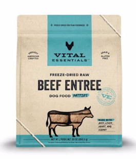 Vital Freeze Dried Beef Patties 30oz