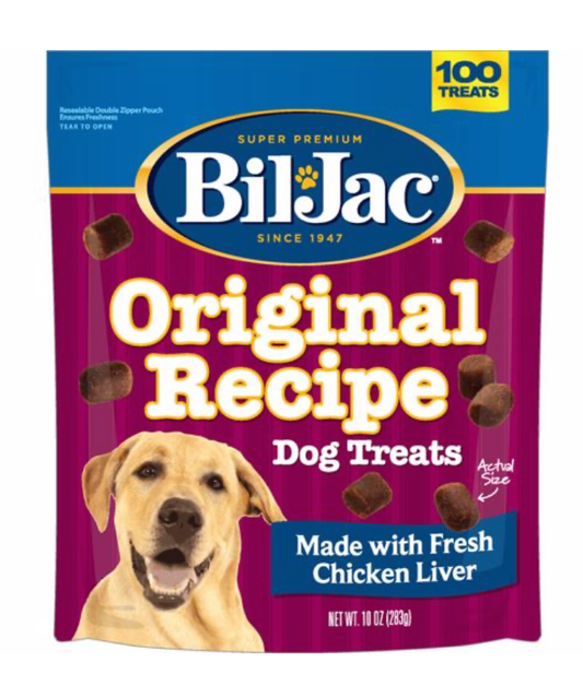 Bil Jac 10 Oz Dog Liver Treats 10oz