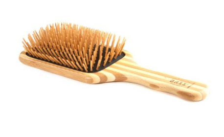 Bass Green Paddle Brush LG