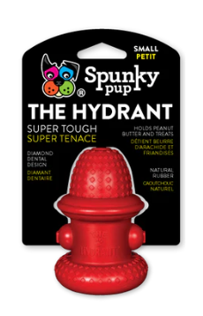Spunky Pup Rubber Hydrant Small