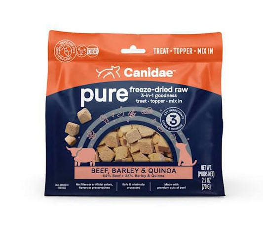 Canidae Pure FD Beef/Barley/Quinoa 2.5oz