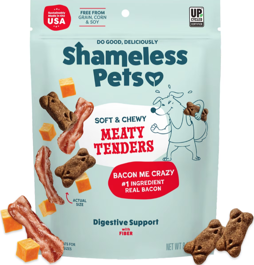 Shameless Pets Bacon Me Crazy Meaty Tenders 8oz