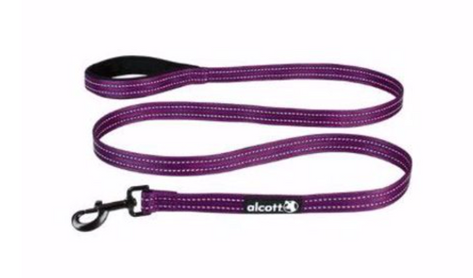 Alcott 6ft Adventure Nylon Leash - Purple MED