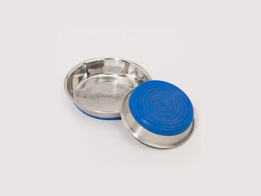 Indipets Shallow Heavy Dish w/ Rubber Base SM