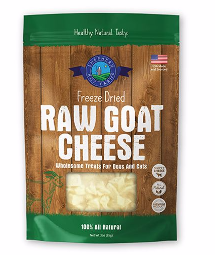 Shepherd Boy Freeze Dried Raw Goat Cheese 3oz