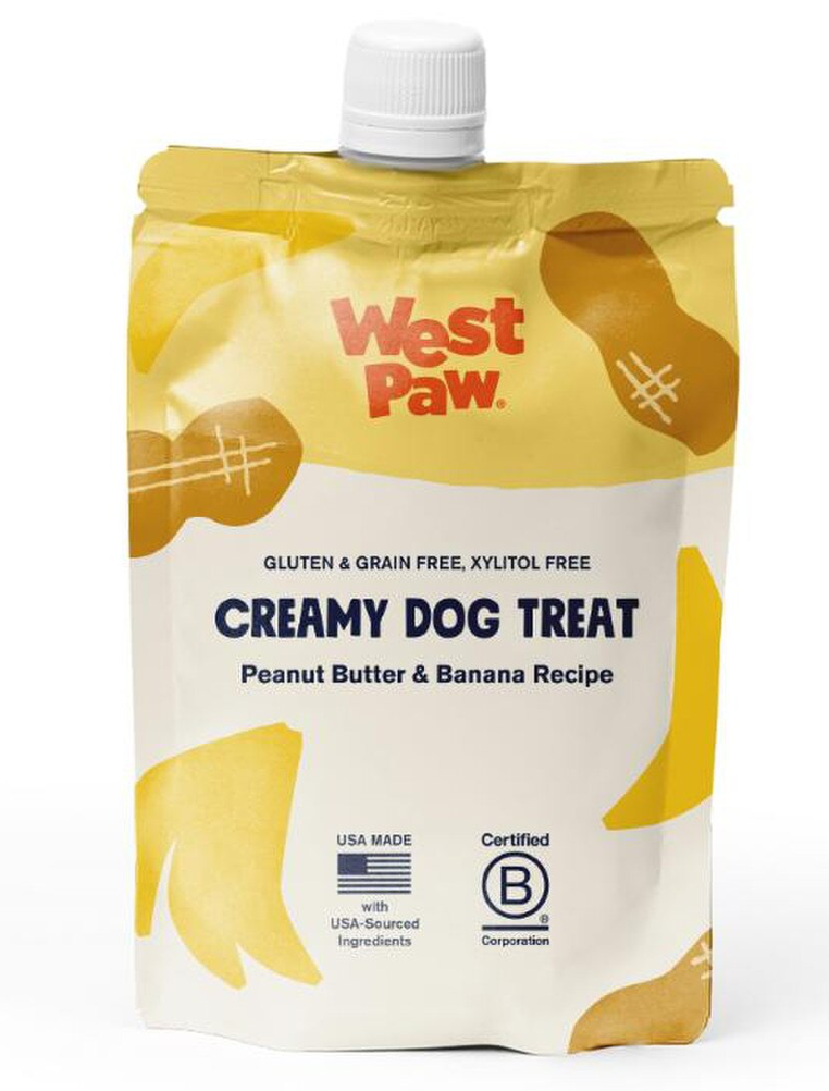 West Paw Peanut Butter & Banana Creamy Treat 6.2oz