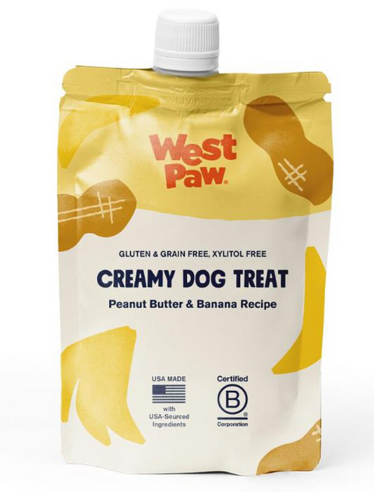 West Paw Peanut Butter & Banana Creamy Treat 6.2oz