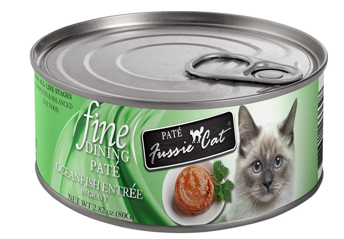 Fussie Cat Fine Dining Ocean Fish Pate 2.8z