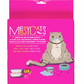 Messy Cat Stainless Steel Bowls & Lids 4 Piece
