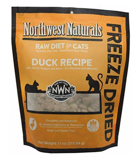 Northwest Freeze Dried Cat Duck Nibbles 11oz