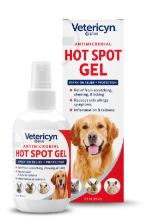 Vetericyn Plus Hot Spot Antimicrobial Gel 3z