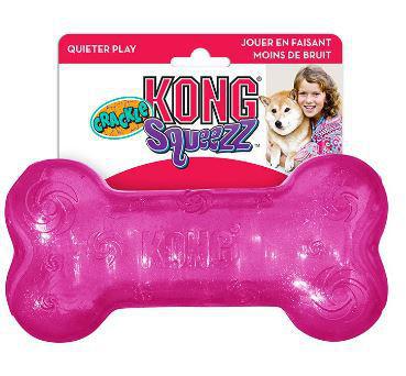 Kong Squeezz Crackle Bone MD