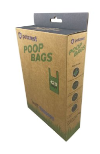 Petcrest Eco-Friendly Handle Poop Bag 120ct