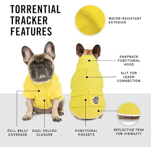 Canada Pooch Torrential Tracker - Yellow 12