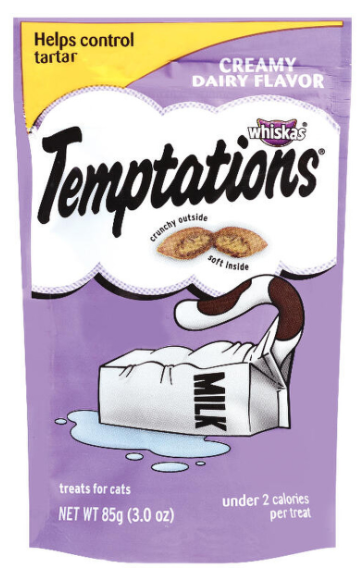 Whiskas Temptations Creamy Dairy 3z