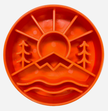 Soda Pup Outdoor Slow Feeder Orange