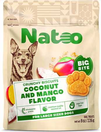 Natoo Biscuits Coconut & Mango Big Bites