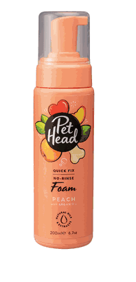 Pet Head Quick Fix Foam Peach