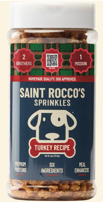 Saint Roccos Turkey Sprinkle Topper 6oz