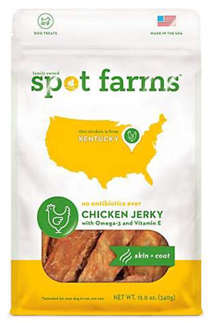 Spot Farms Chicken Jerky Skin & Coat 12z