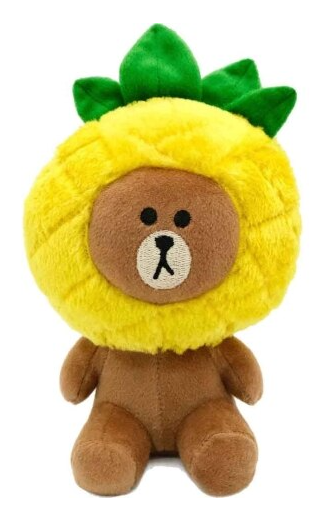 Zippy Paws Line Friends Pineapple Party