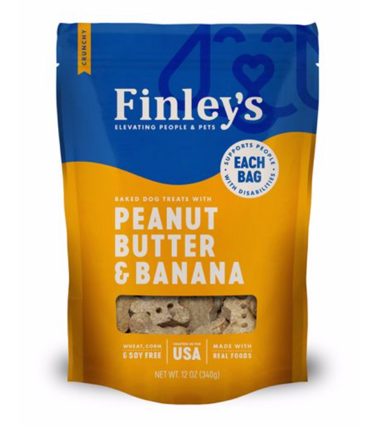 NS Finley Peanut Butter & Banana Crunchy 12oz