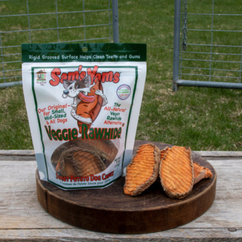Sam's Yams Veggie Rawhide 5oz