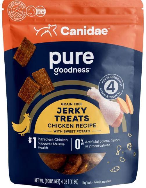 Canidae Chicken Sweet Potato Jerky 4oz