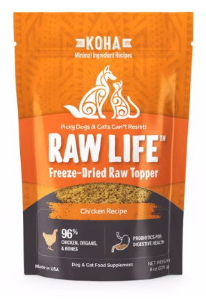 Koha Raw Life Chicken Topper 8oz
