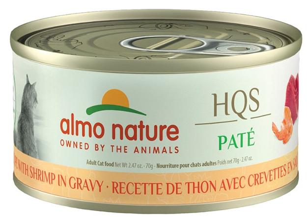 Almo Pate Tuna Shrimp Gravy HQS 2.47z