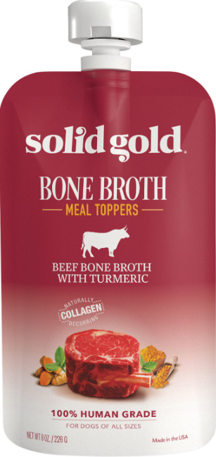 Solid Gold Bone Broth Beef 8z