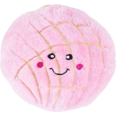 Zippy Paws NomNomz Pink Pan Dulce